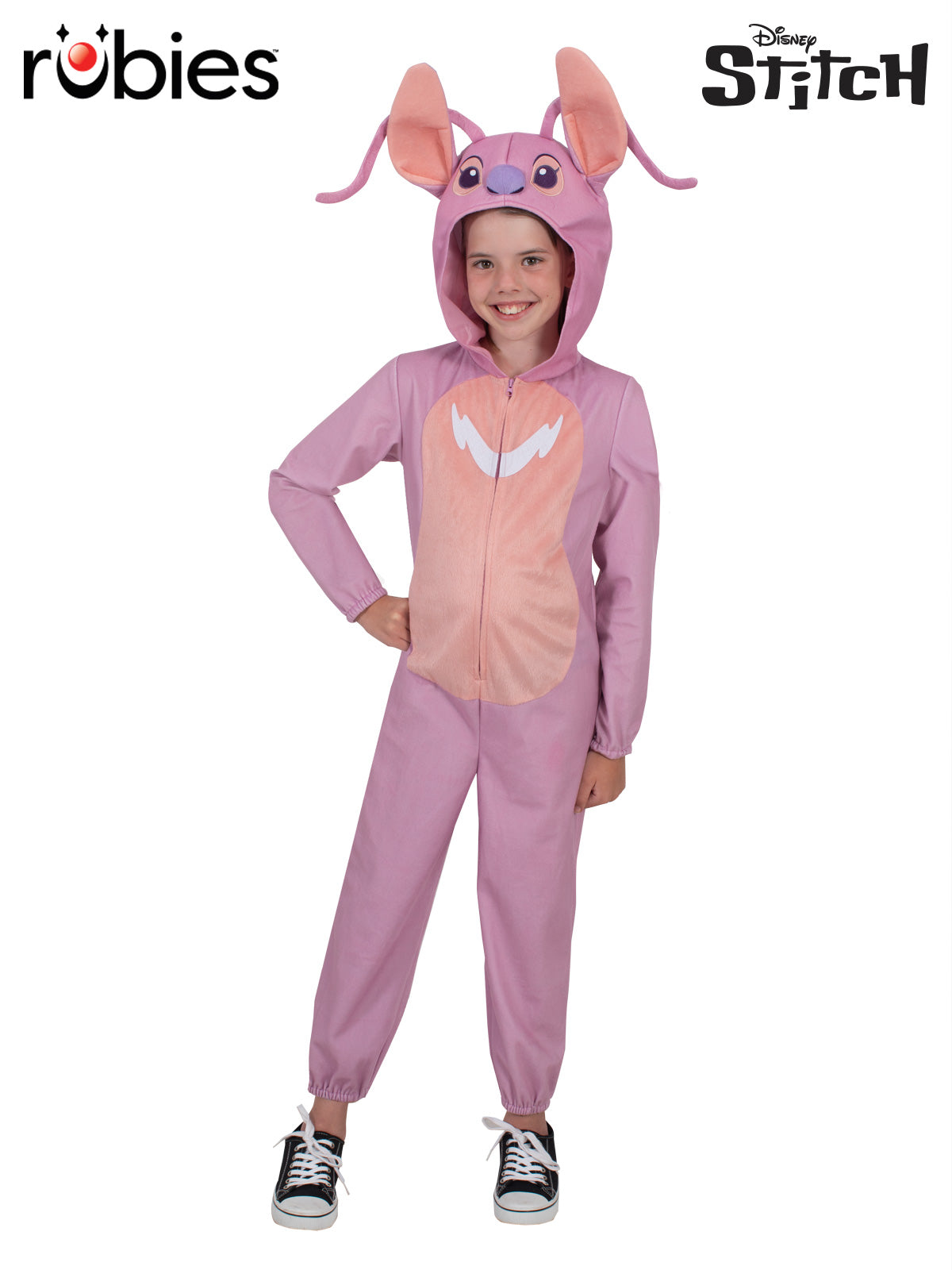 Disney Stitch Deluxe Child Costume - ANGEL Size 6-8 Years