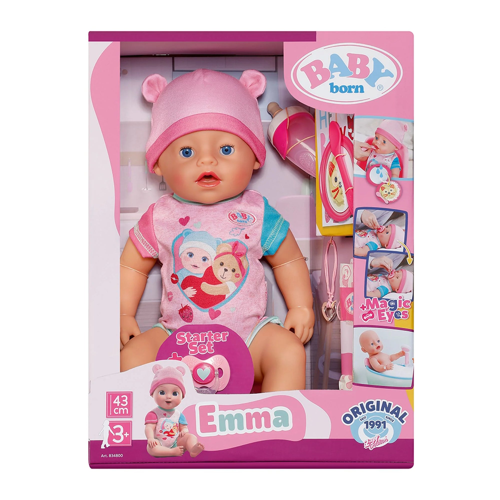 Baby Born Doll 43cm Emma