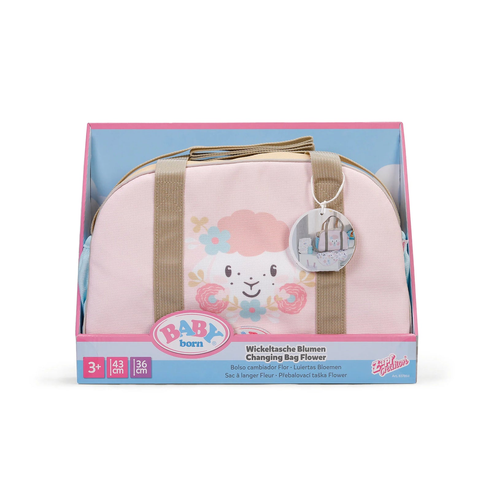 Baby Born Changing Bag Flower