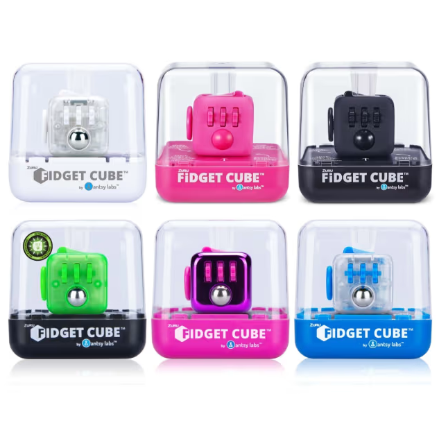 Zuru Fidget Cube Marble in Clear Case Asstd