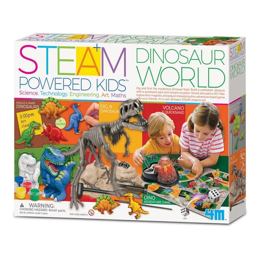 4M STEAM Dinosaur World