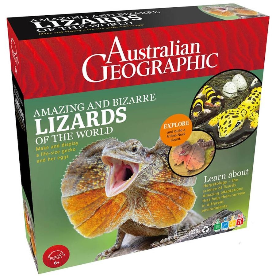 Australian Geographic Amazing and Bizarre Lizards Of The World