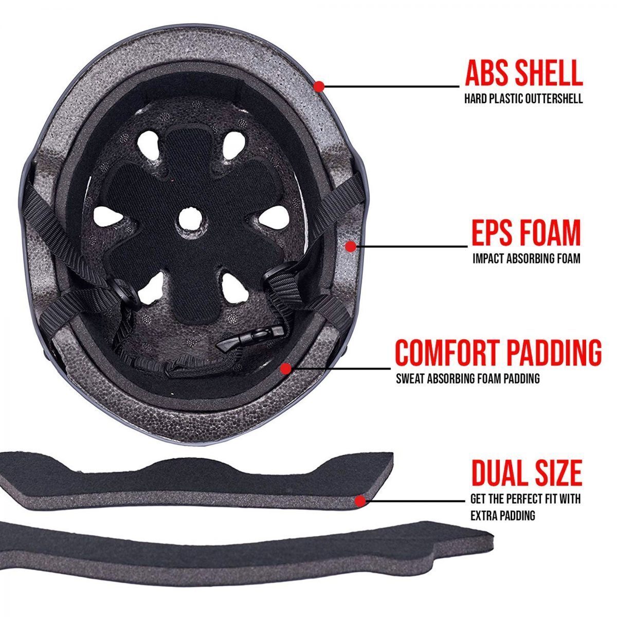 Core Action Sports Helmet Cobalt Blue Size S/M 55-58cm