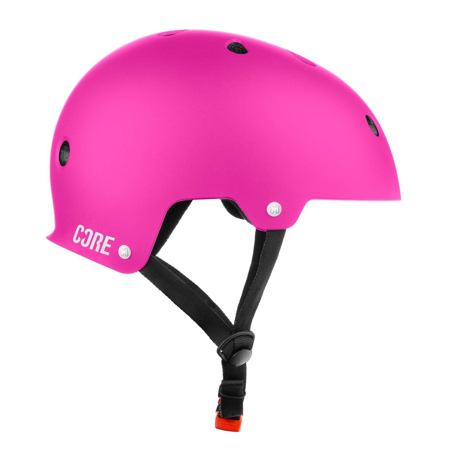 Globber Bike Helmet  Core Action Sports Helmet Pink Size S/M 55-58cm