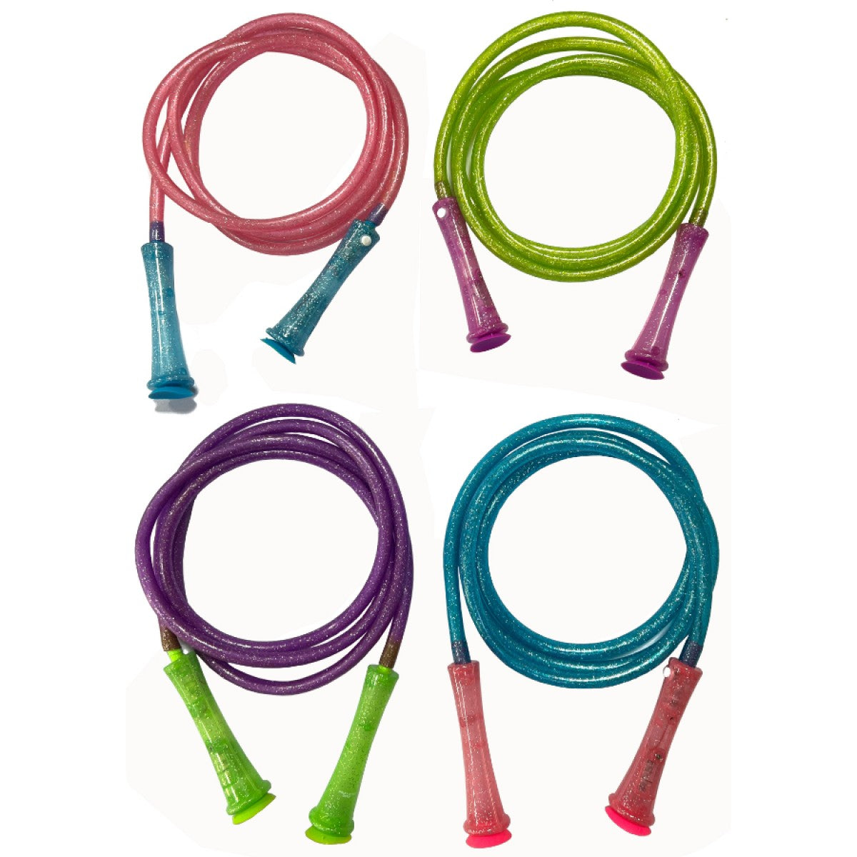 Light Up Skipping Rope Assorted includes batteries