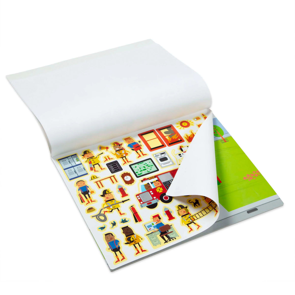 M&amp;D 9114 Reusable Sticker Pad My Town