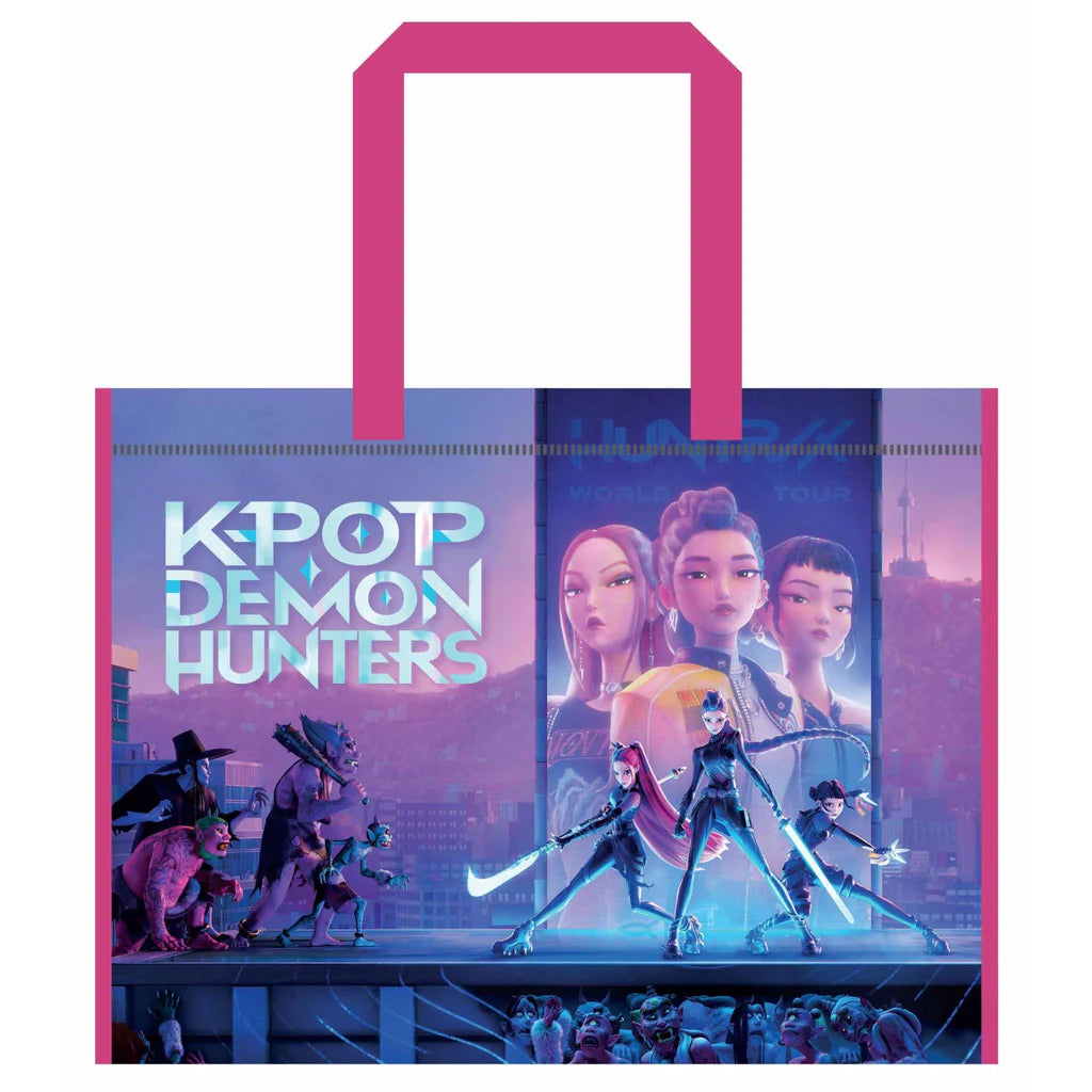 KPop Demon Hunters Eco Shopper Bag - Reusable Tote 44x33x16 cm