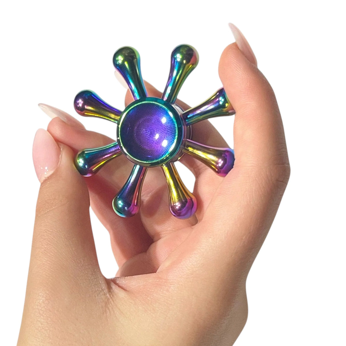 KAIKO Wheel Spinner Metal Fidget - Oil Slick