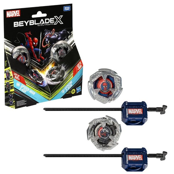 Beyblade X Marvel Collab Multipack - Spiderman and Venom