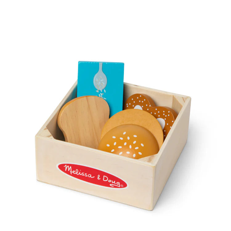 M&amp;D 95207 Wooden Food Group Play Set - Grains