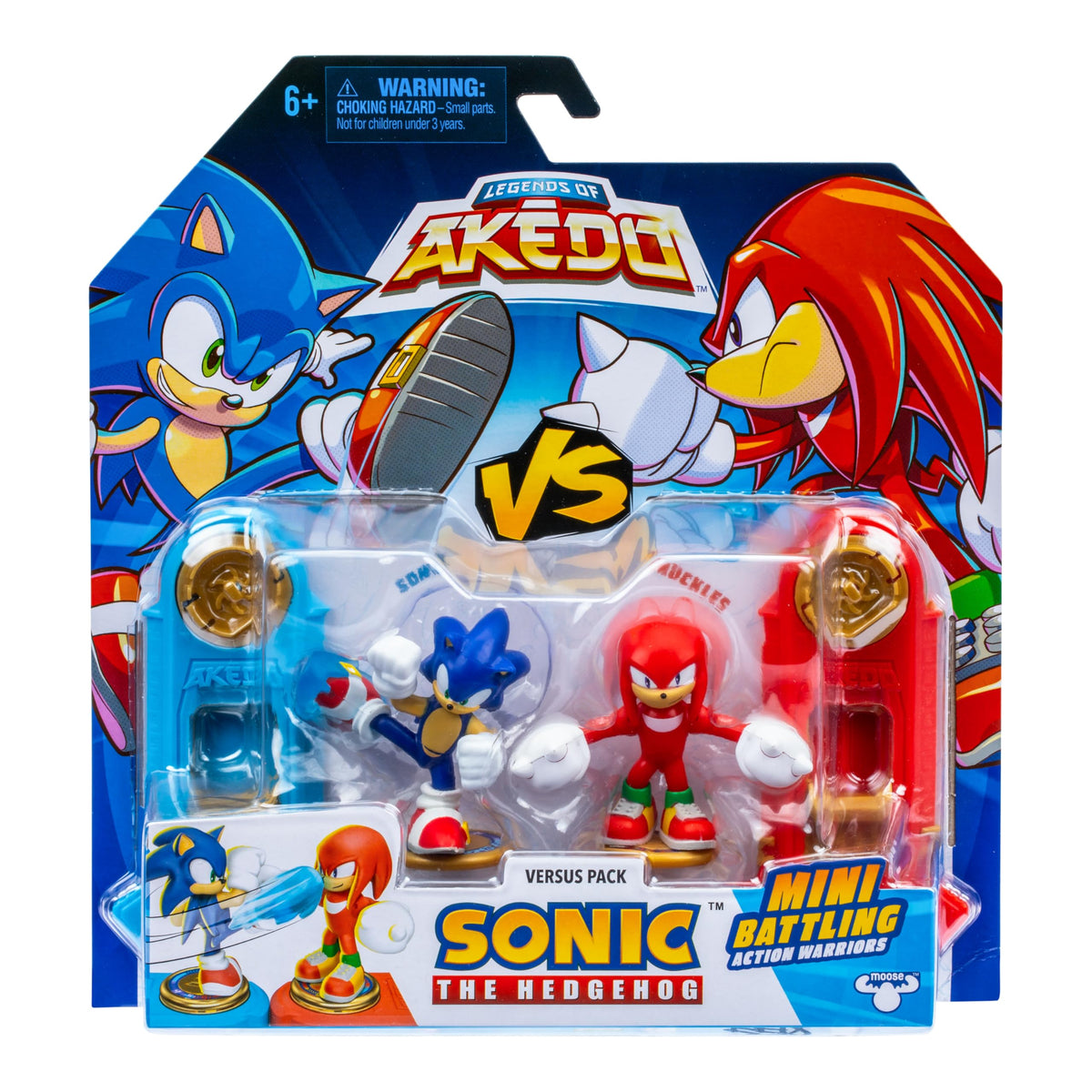 Akedo Sonic The Hedghog S2 Sonic Vs Knuckles