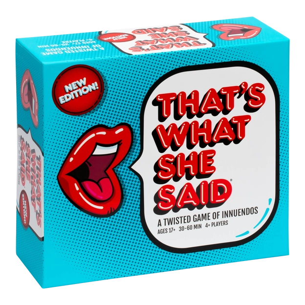 That's What She Said Game New Edition