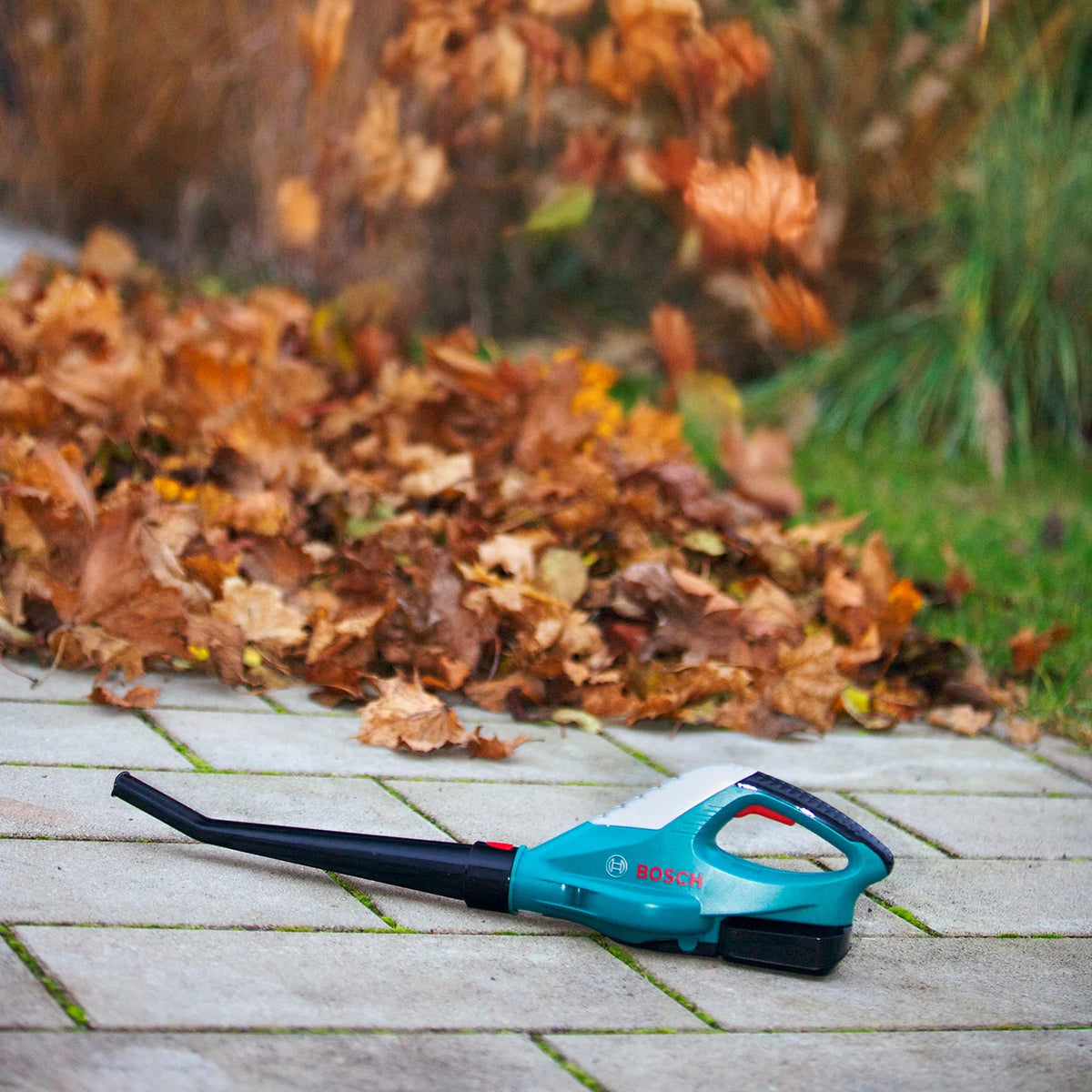 Bosch Leaf Blower requires 3 x AA batteries