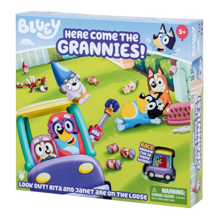 Bluey Here Come The Grannies! Game