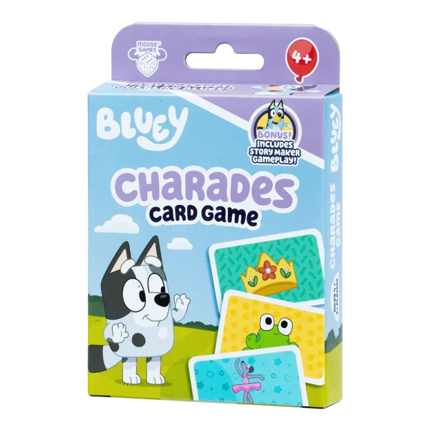 Bluey Card Game CHARADES