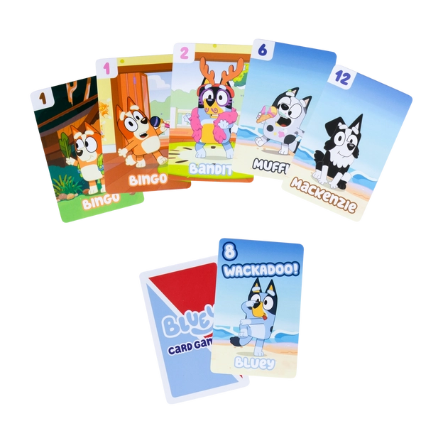Bluey Card Game CRAZY EIGHTS
