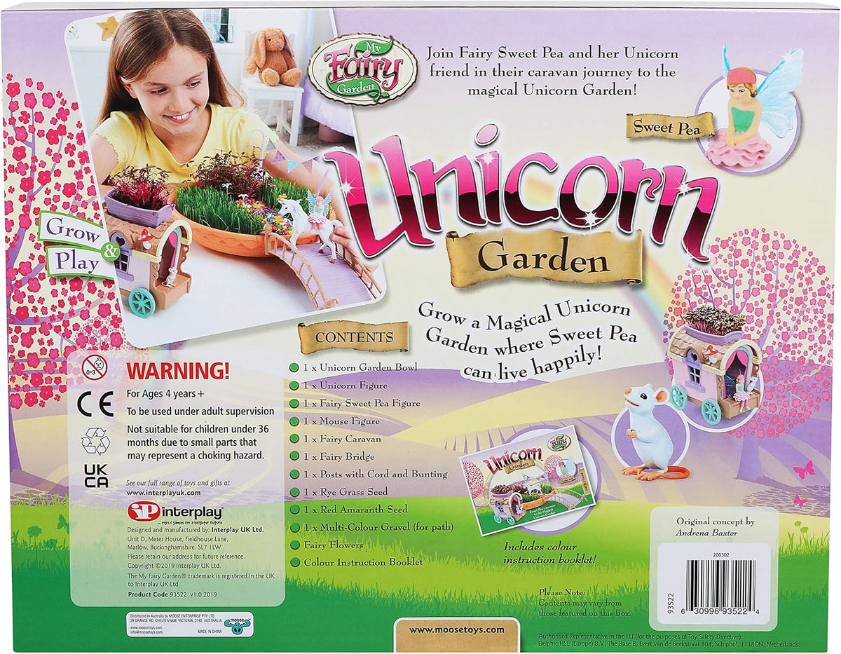 My Fairy Garden Unicorn Garden and Caravan