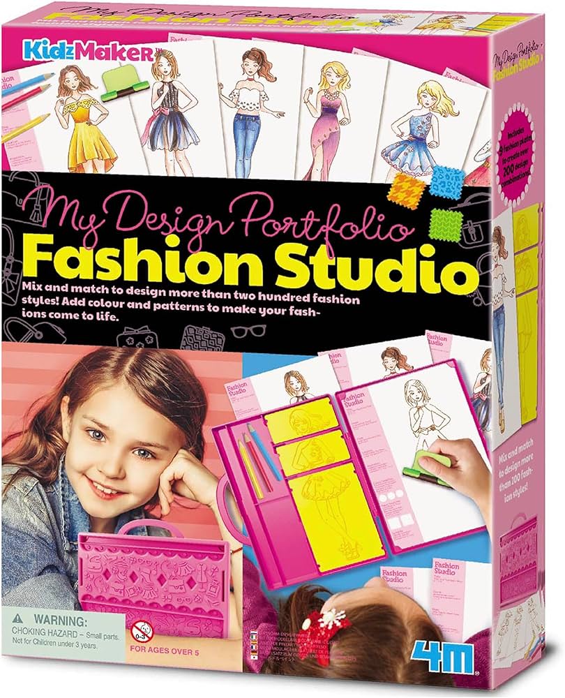 4M KidzMaker My Design Portfolio - Fashion Studio