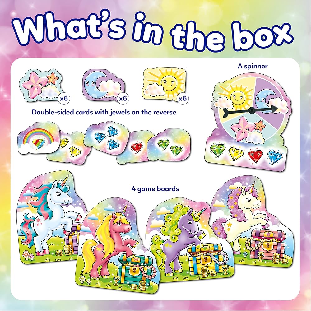 Orchard Toys Mini Games Unicorn Jewels