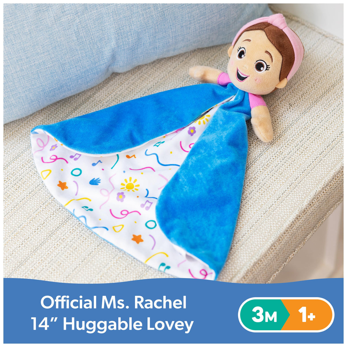 Ms. Rachel Huggable Lovey Comforter