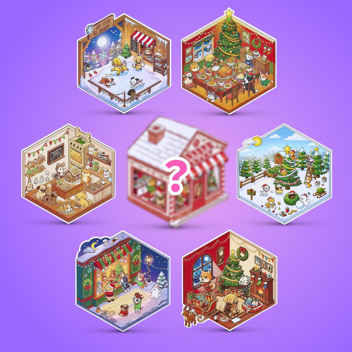 Zuru Sticker Therapy 50 Stickers Santa Paws