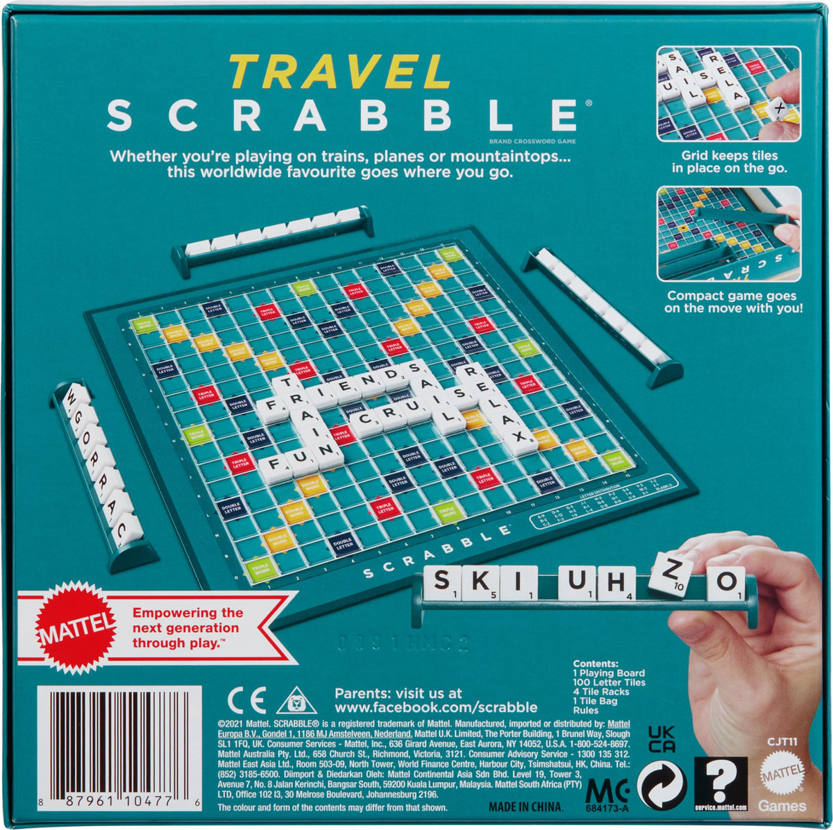 Scrabble Travel Game