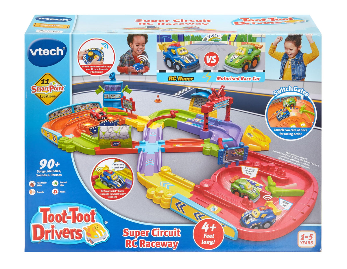 Toot Toot Drivers Chequered Flag Super Circuit RC Raceway