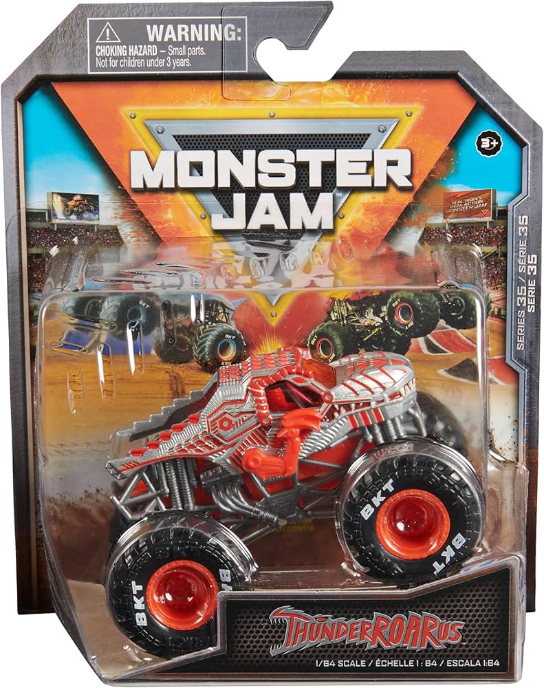 Monster Jam 1/64 Vehicles Thunderroarus