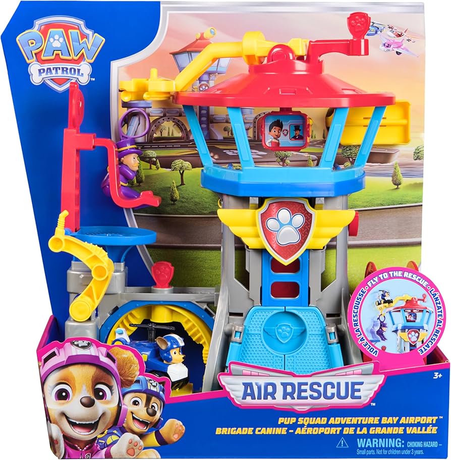 Paw Patrol Air Rescue Pup Squad Adventure Bay Airport Playset