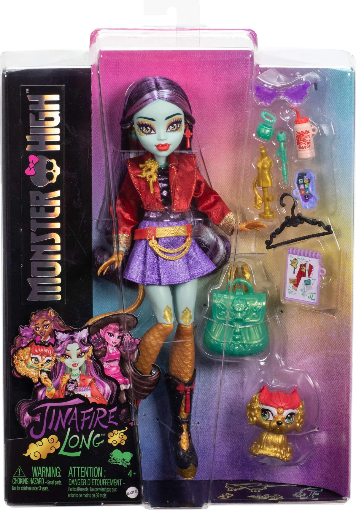 Monster High Core Fashion Doll - Jinafire Long HYV58