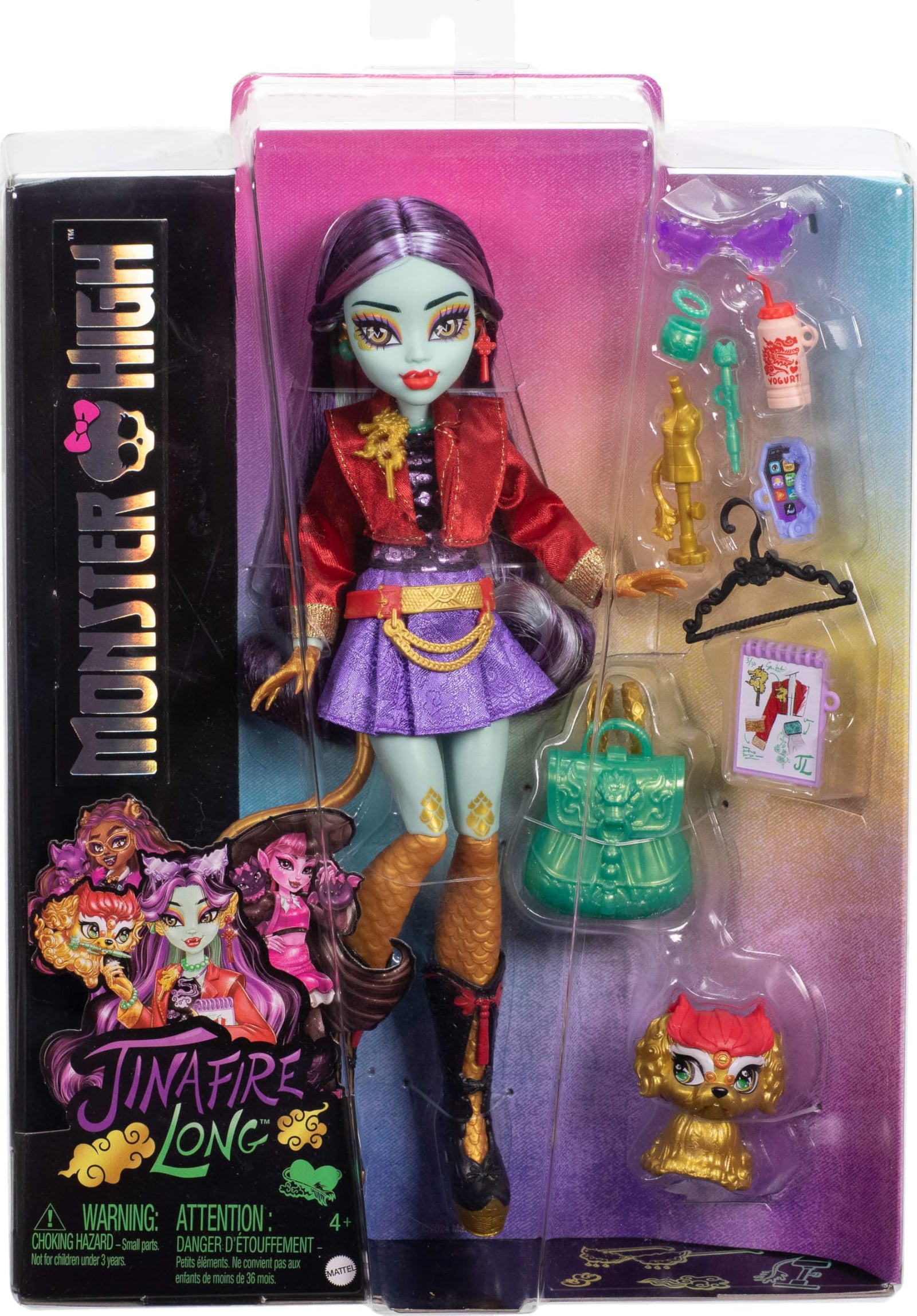 Monster High Core Fashion Doll - Jinafire Long HYV58