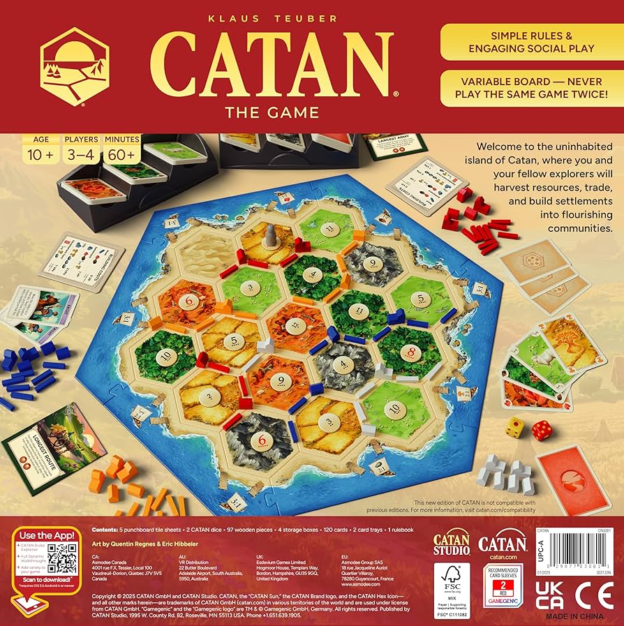 Catan 6th Edition Game