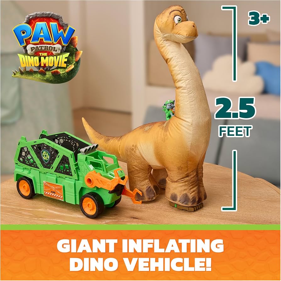 Paw Patrol The Dino Movie - Megasaurus Dino Vehicle