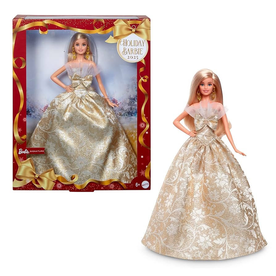 Barbie Signature Holiday Barbie 2025 Blonde Caucasian
