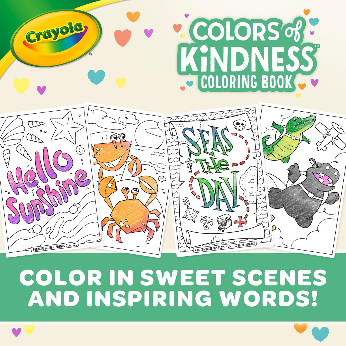 Crayola Colours Of Kindness Colouring Book
