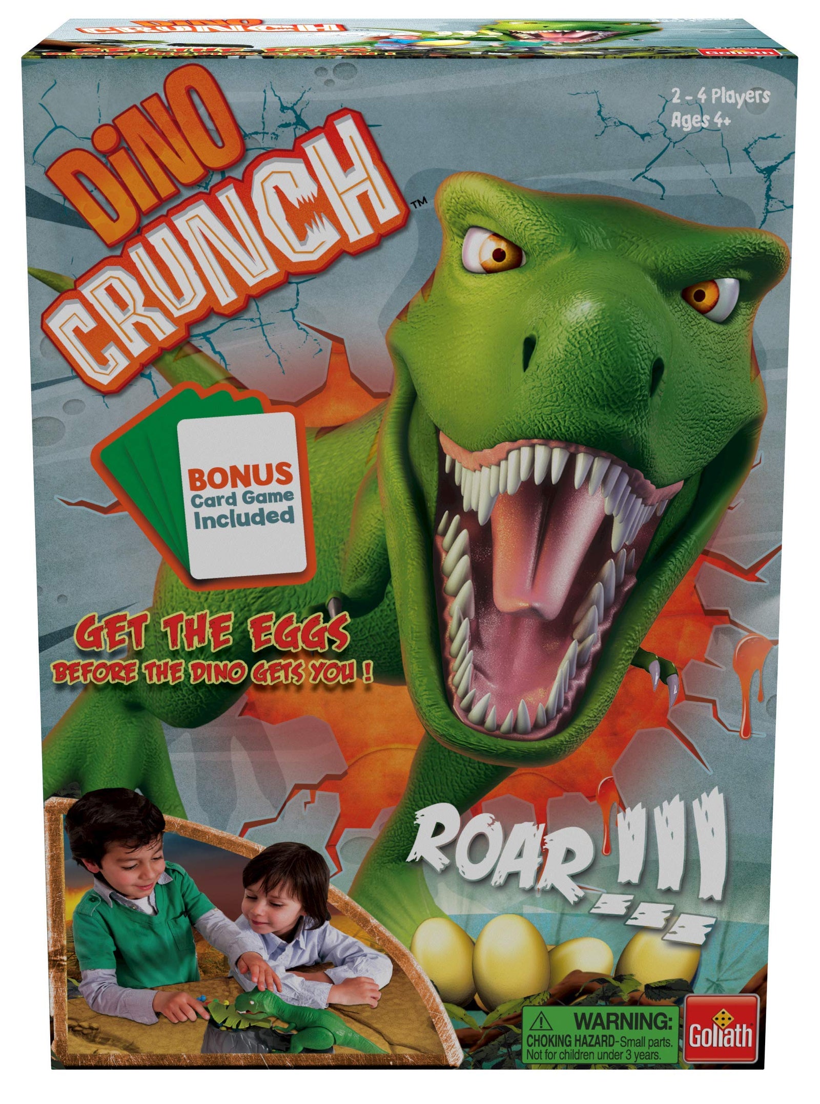 Dino Crunch Game Req 2 AA Batteries