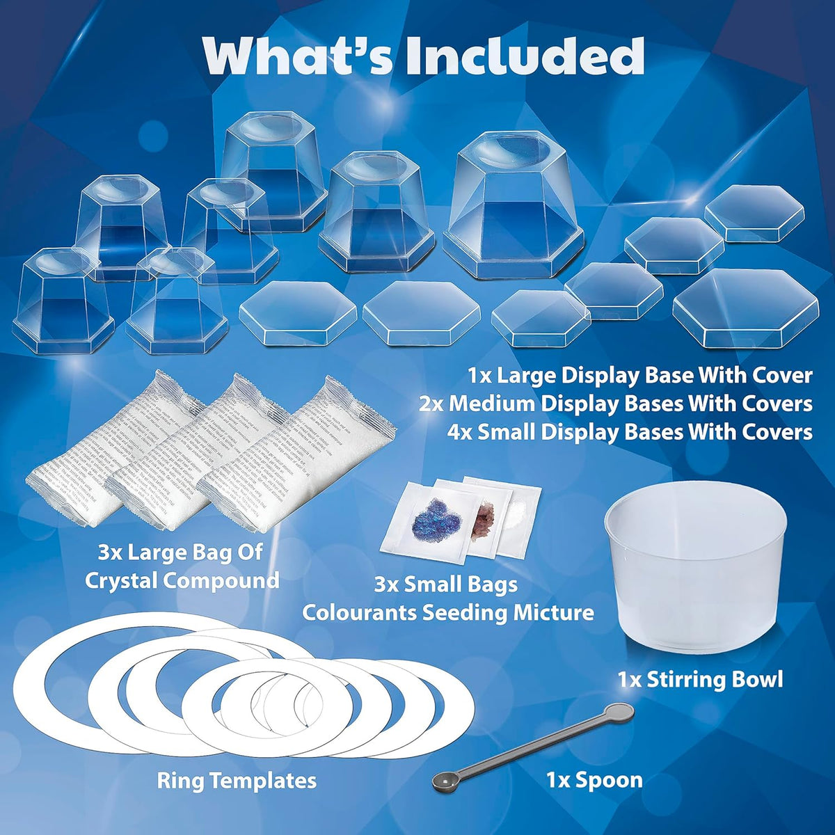 Crystal Growing Experimental Kit