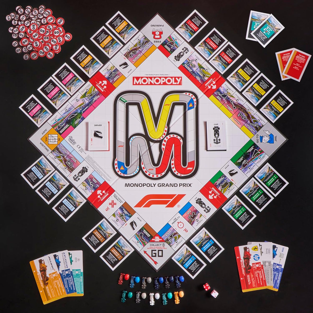 Monopoly Formula 1 Edition (Includes Exclusive Car Tokens)