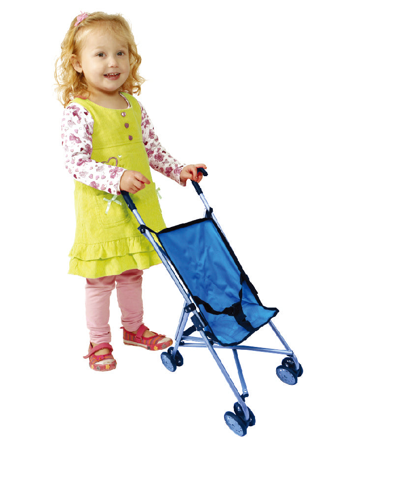 Playworld Doll Umbrella Stroller Blue