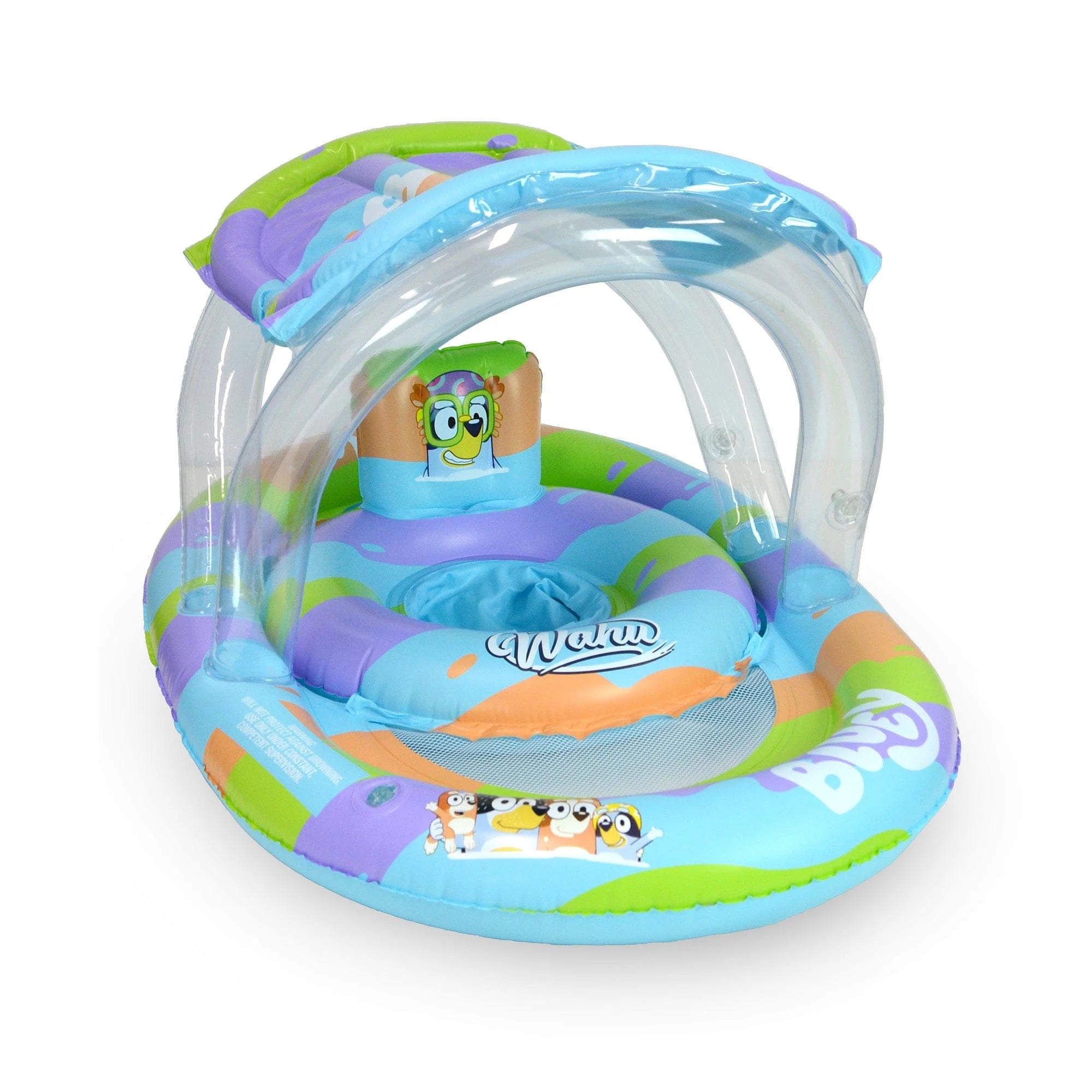Wahu Bluey Ring with Seat and Canopy REFRESH  (6-24m up to 15kg) Step 1