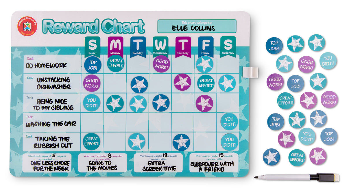 Magnetic Reward Chart Big Kids