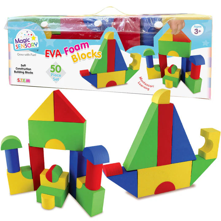 Magic Sensory EVA Foam Block 50pce