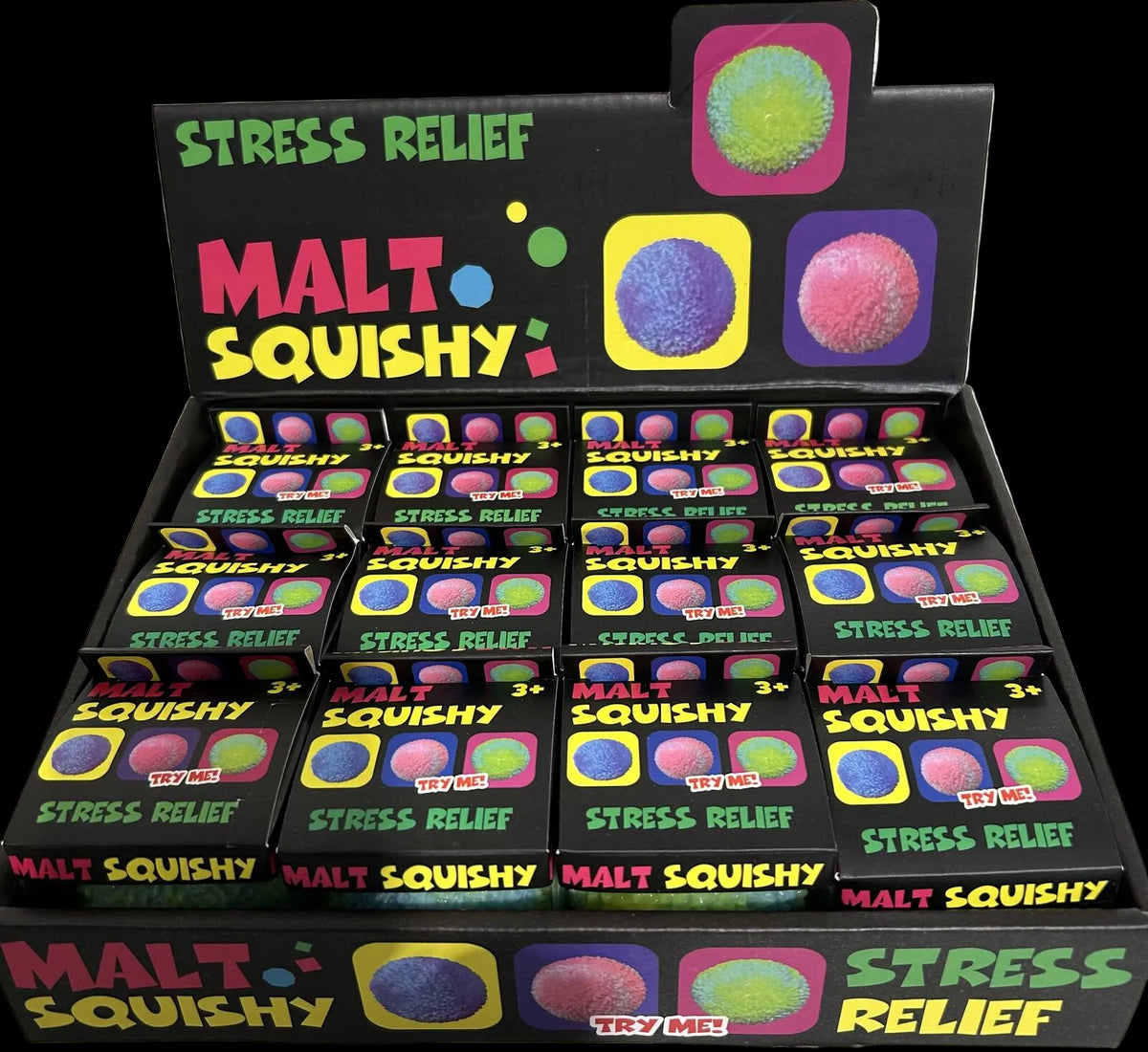 Squishy Icy Texture Ball Assorted Colours