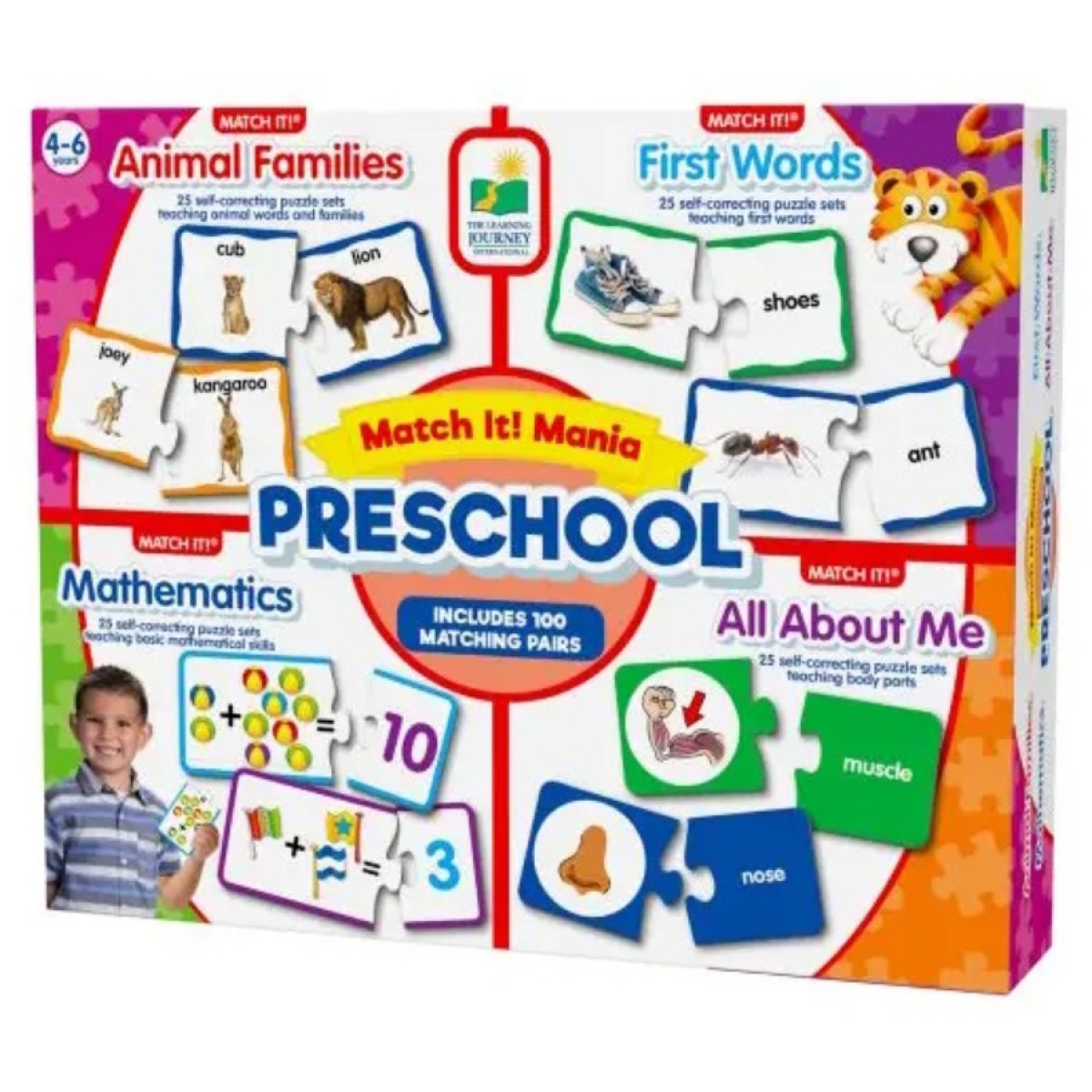 The Learning Journey Match It! Mania Preschool Set