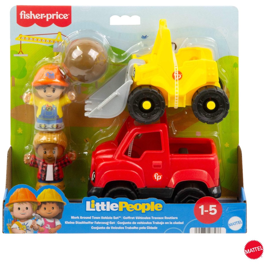 Fisher Price Little People Work Around Town 2pk Vehicle Set