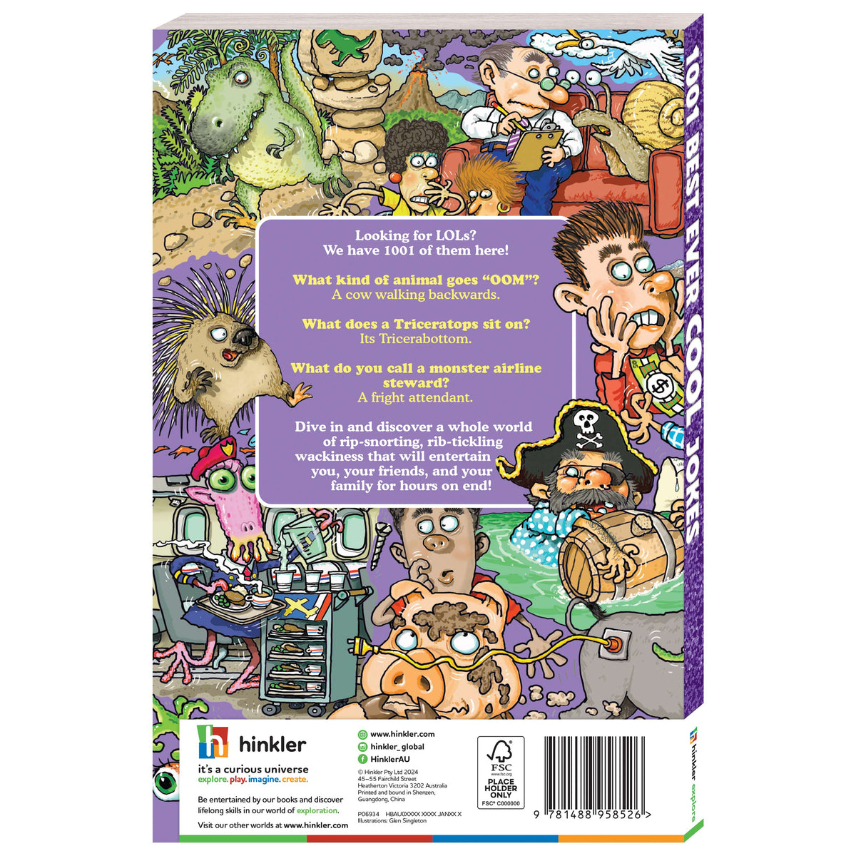 1001 Best Ever Cool Jokes Book