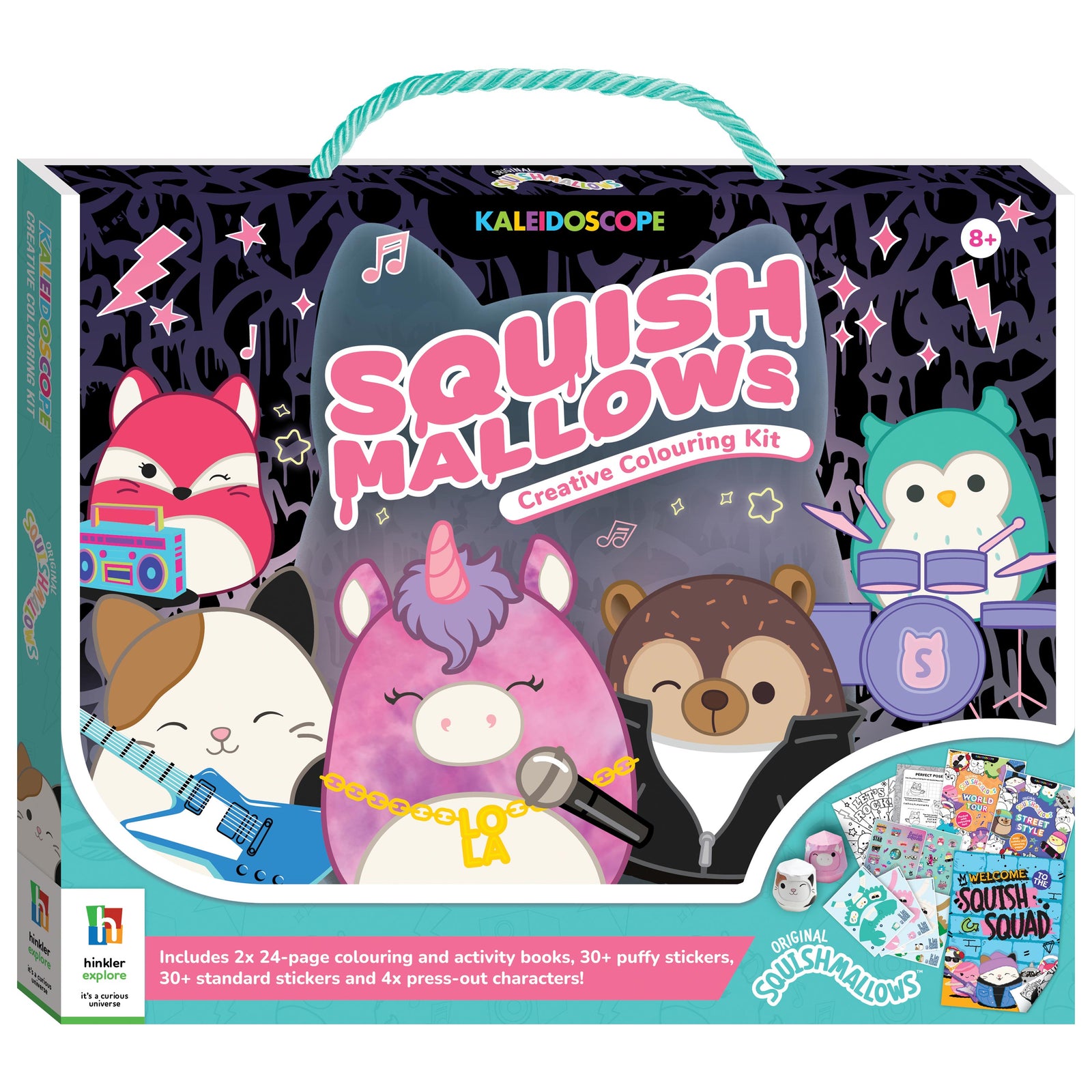 Kaleidoscope Squishmallows Creative Colouring Kit