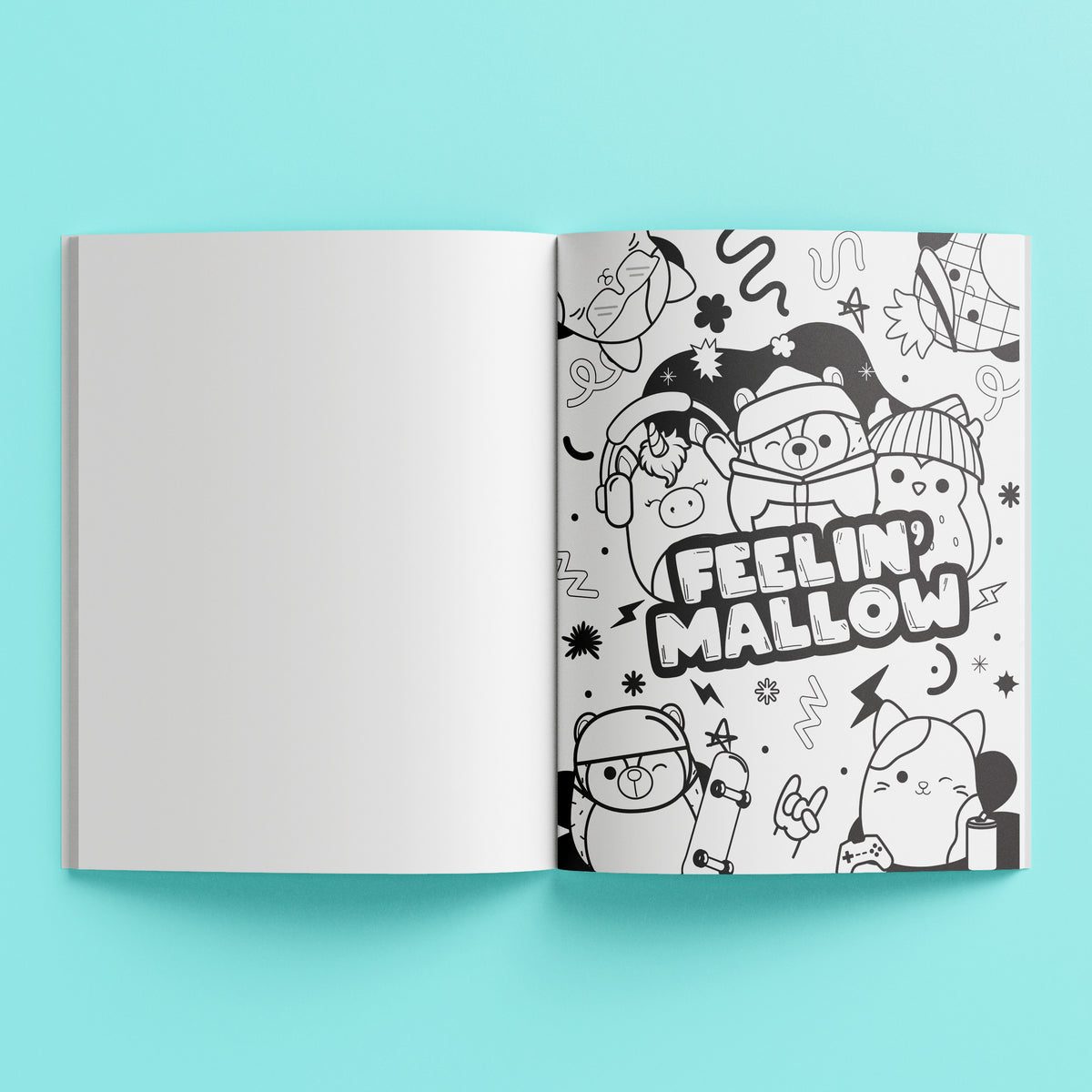 Kaleidoscope Squishmallows Creative Colouring Kit