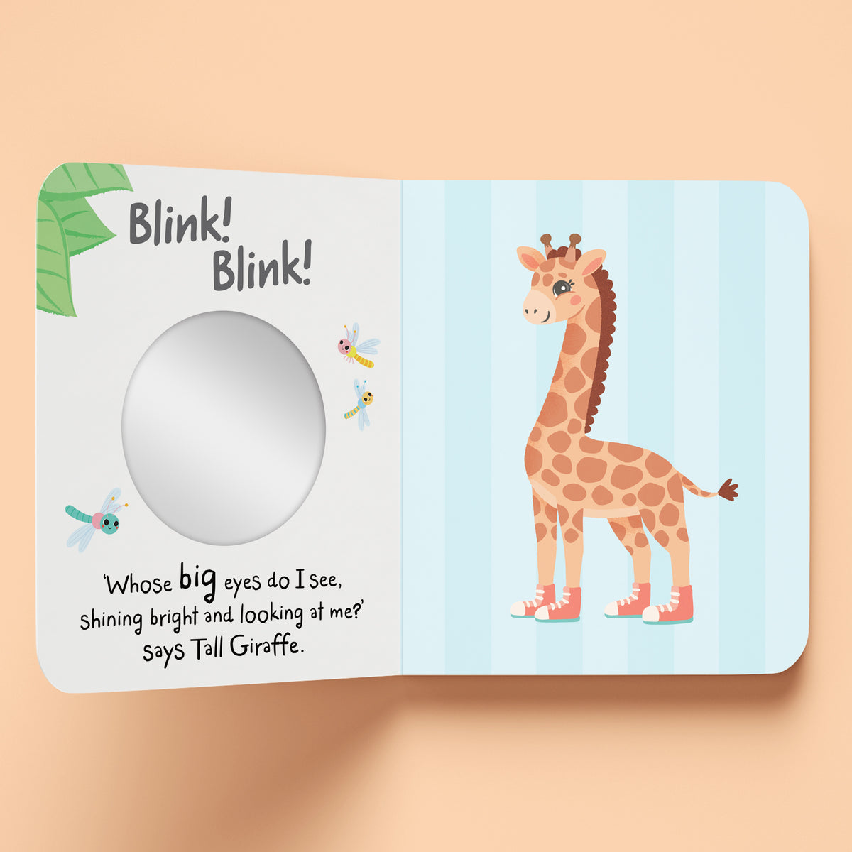 First Steps Hello Baby! Mirror Book