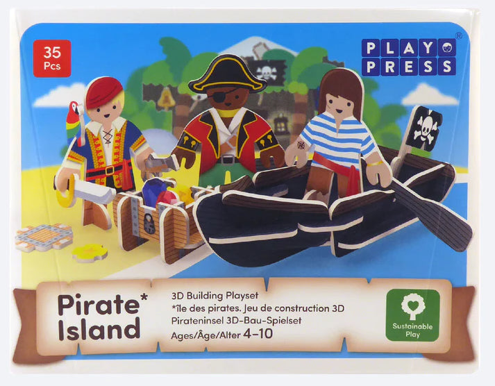 Play Press Pirate Island Playset